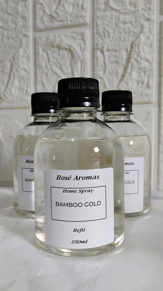 Refil Bamboo Gold pra difusor de varetas 250ml