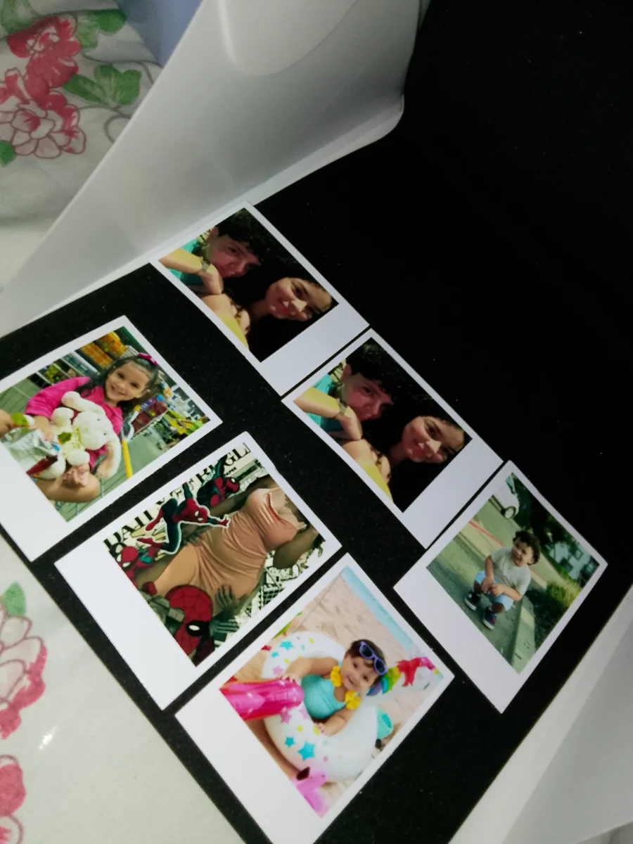 Imãs polaroid personalizados