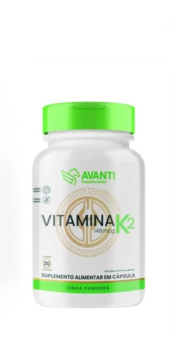 Vitamina K2 146mcg 30 Cápsulas - Avanti Supplements
