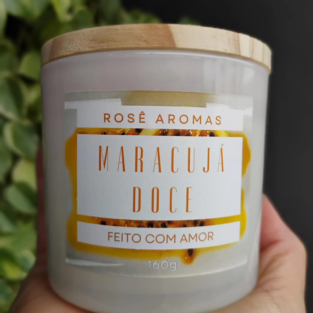 Vela Maracujá doce 160g