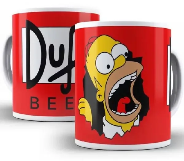 Caneca Duff Simpsons