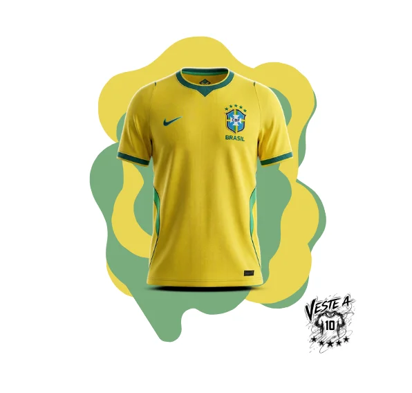 CAMISA TORCEDOR BRASIL (H)