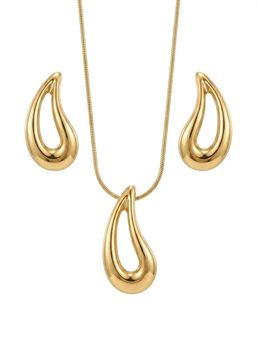 Conjunto gota vazada