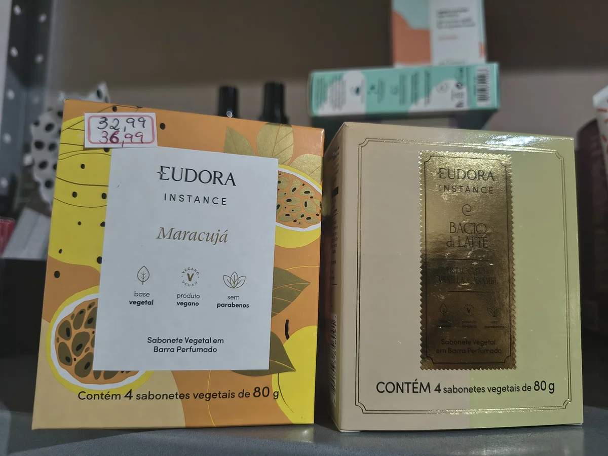Caixa de sabonete Eudora