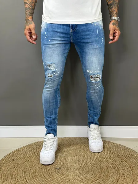 Calça Jogador com respingos