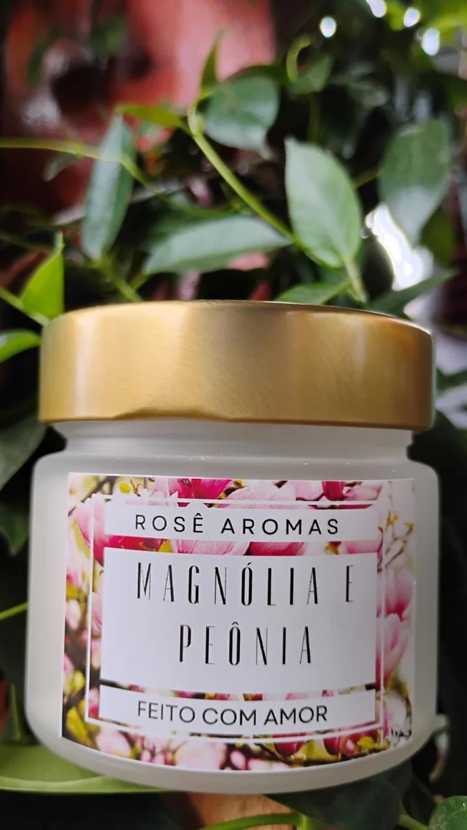 Vela Aromática Magnólia e Peônia 140g