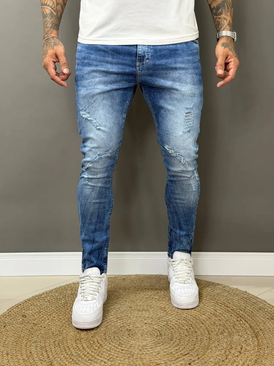 Calça Jogador destroyed