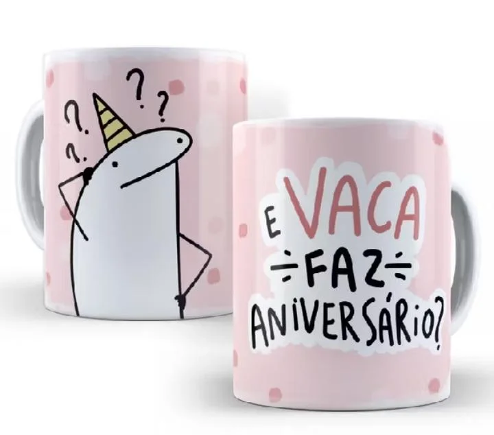 Caneca para aniversariante
