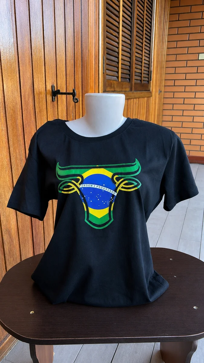 Camisa Feminina Power Country- Preta