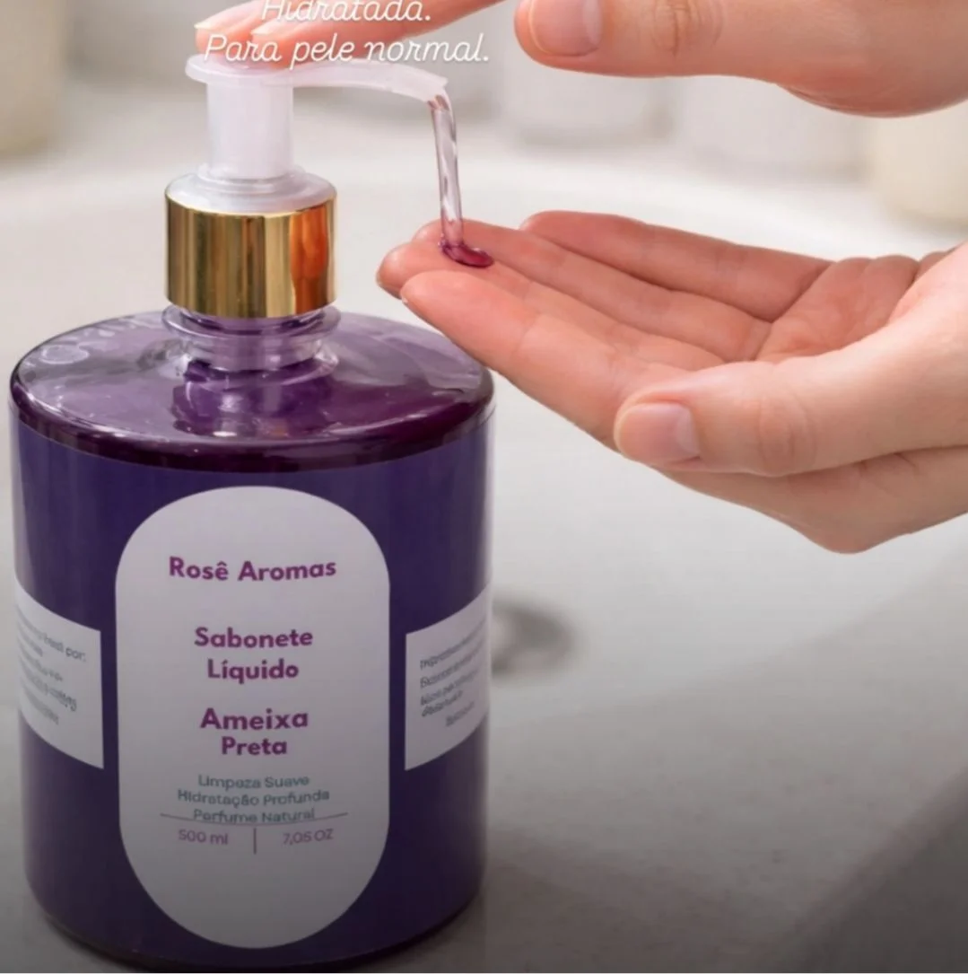 Sabonete Líquido Ameixa Preta 500ml