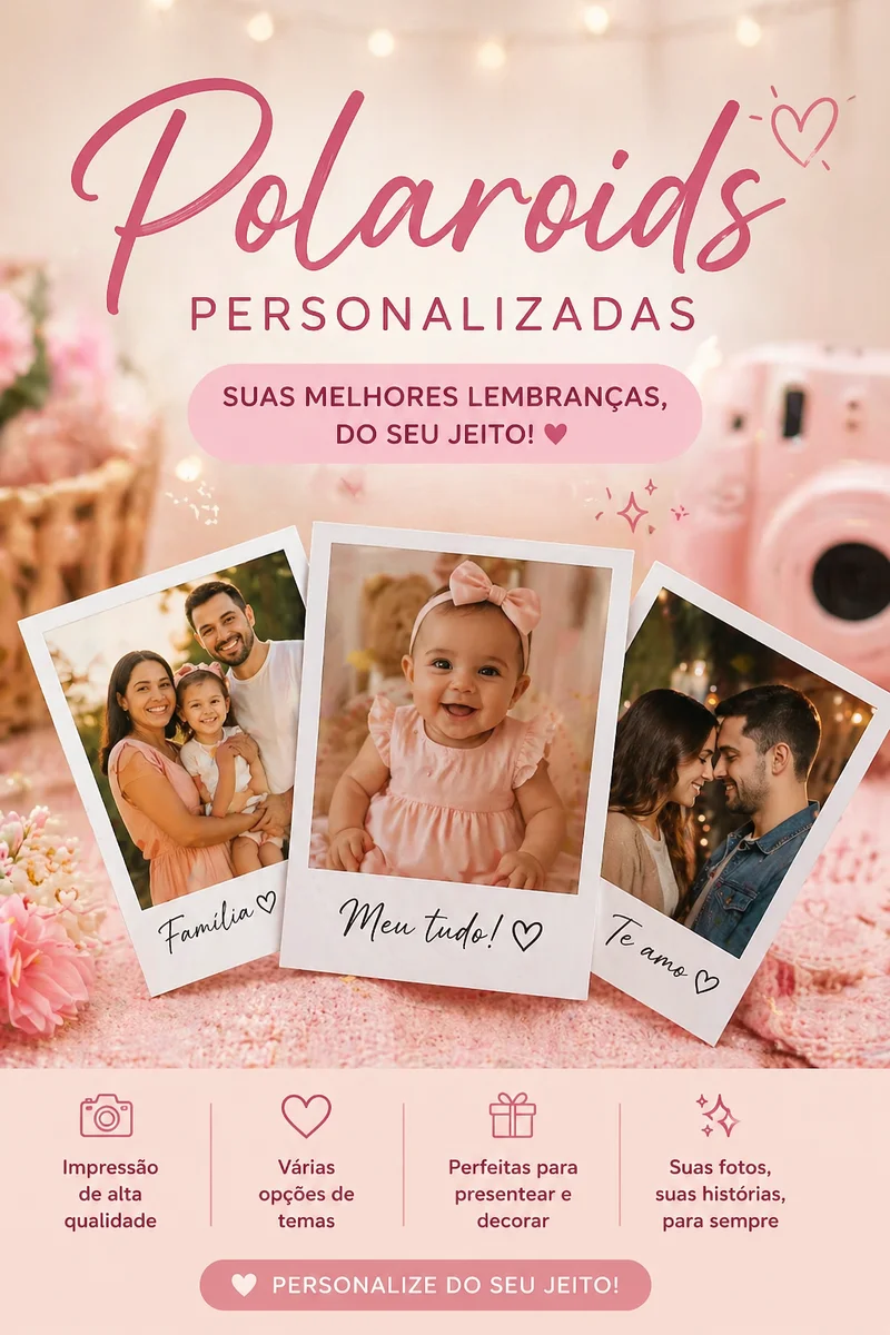 Polaroid sem imã