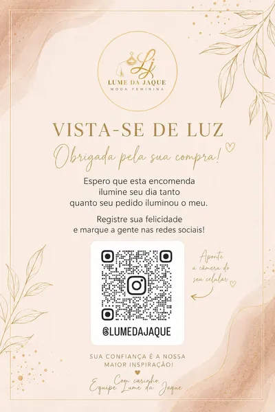 50 Panfleto de agradecimento ao cliente