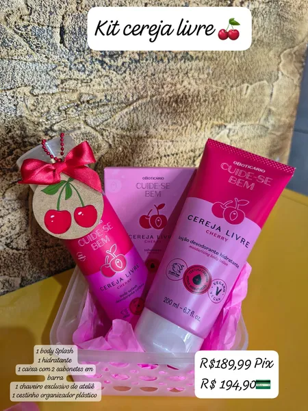 Kit cereja livre 🍒