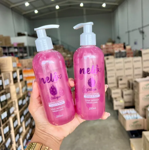 Sabonete líquido corpo e rosto pitaya