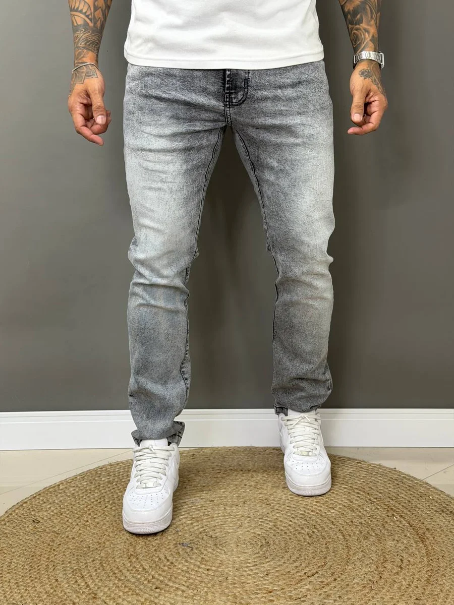Calça Jogador lavagem clara