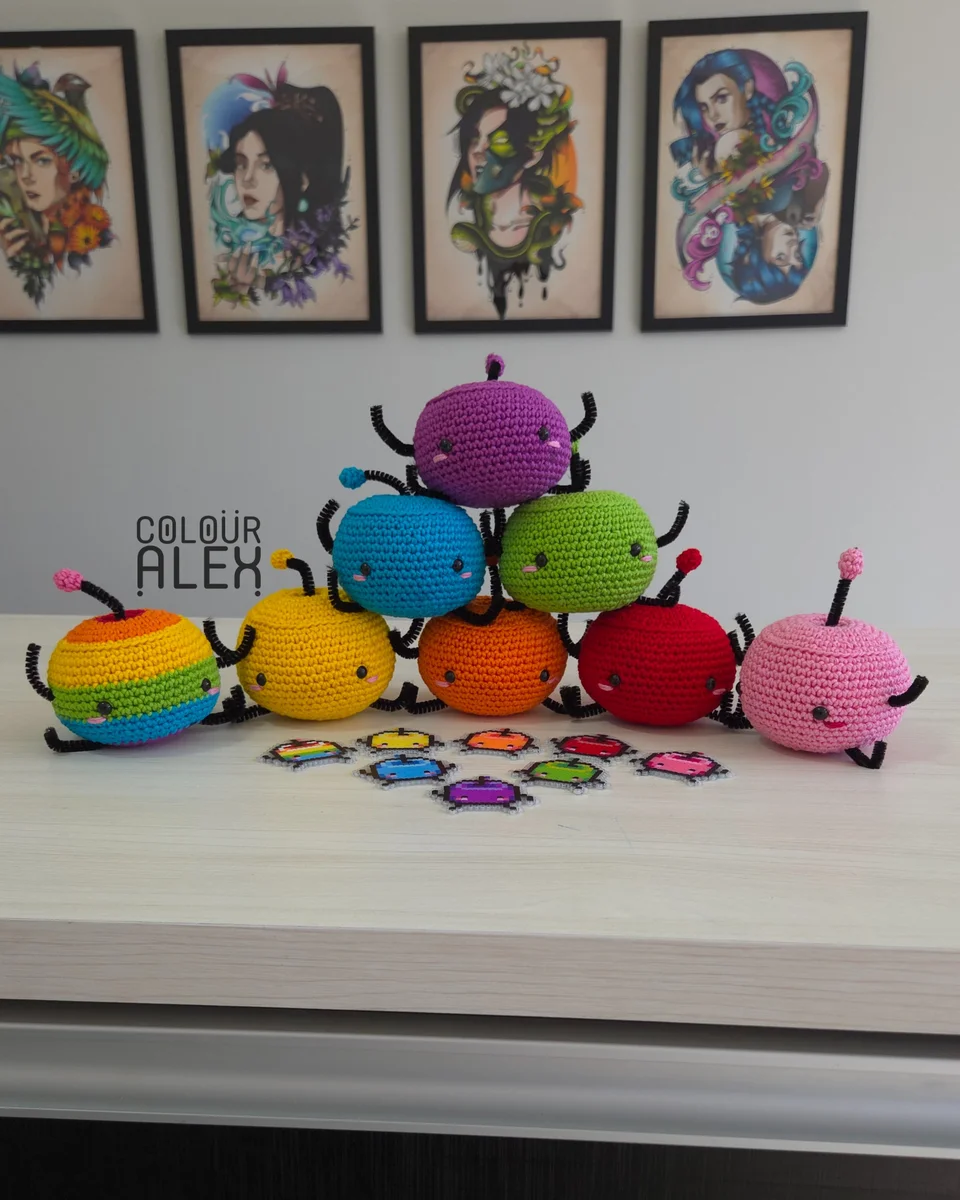 Junimo + íma (Crochê)