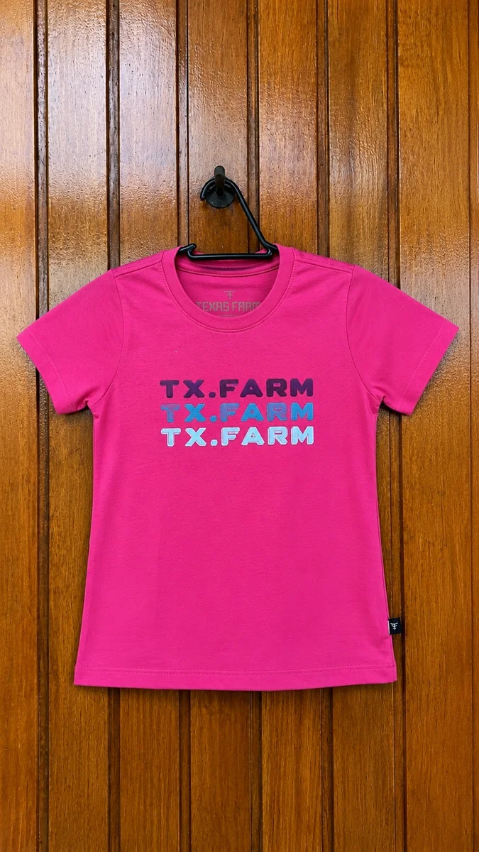 Camisa Infantil- Rosa