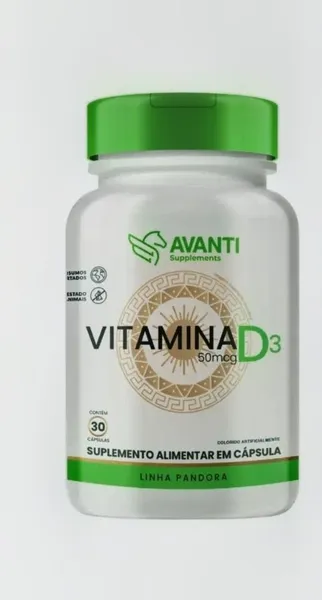 Vitamina D3 50mcg 30 Cápsulas - Avanti Supplements