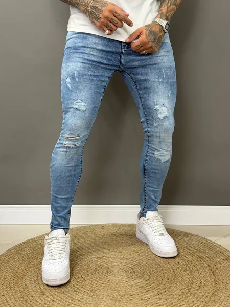 Calça Jogador destroyed