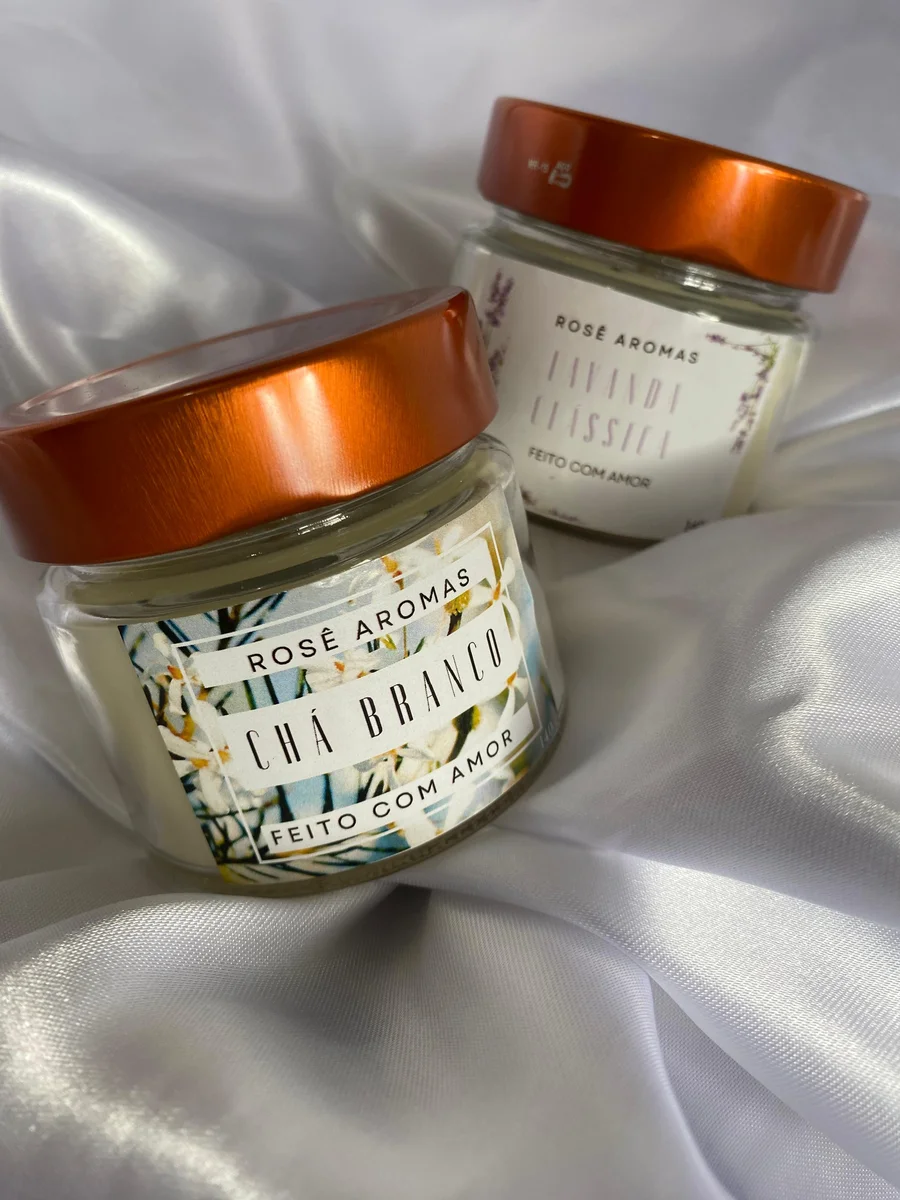 Vela aromática Chá Branco 140g