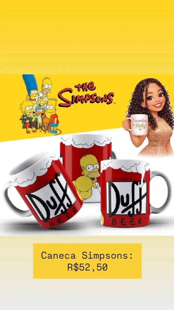 Caneca Simpsons