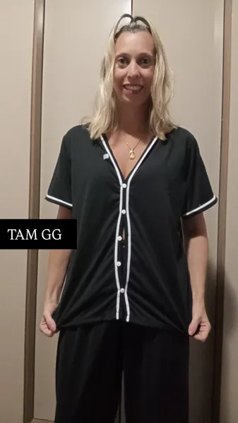 Pijama meia estação TAM GG
