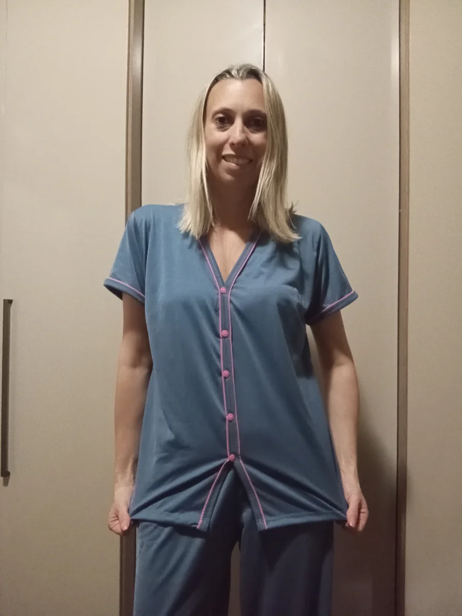 Pijama meia estação TAM G