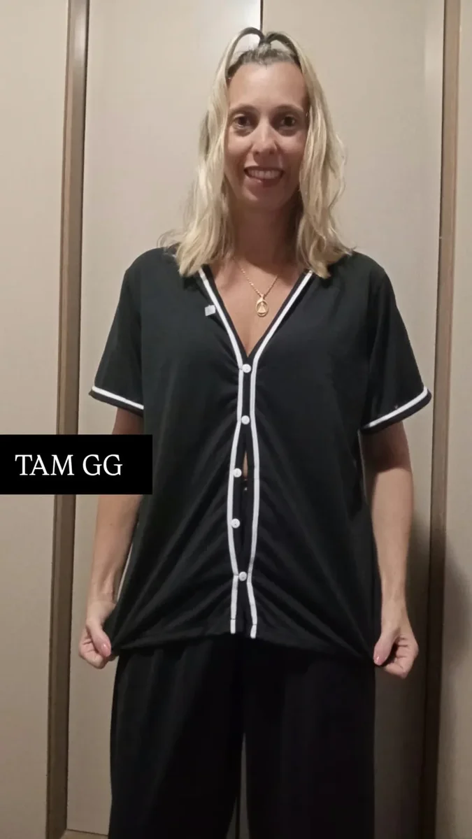 Pijama meia estação TAM GG e M