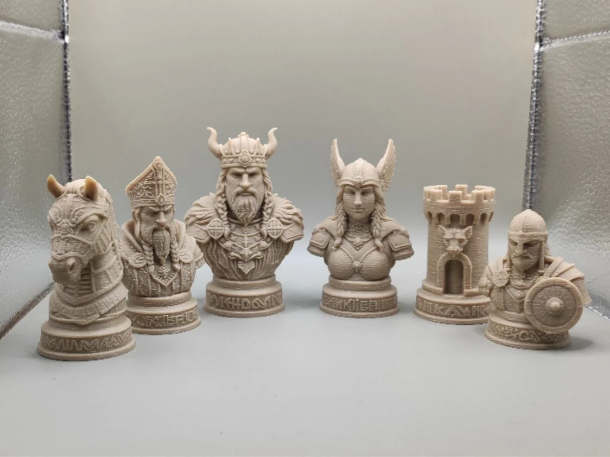 ♟️ 🤎 XADREZ VIKINGS Opção 2 (Apenas peças)