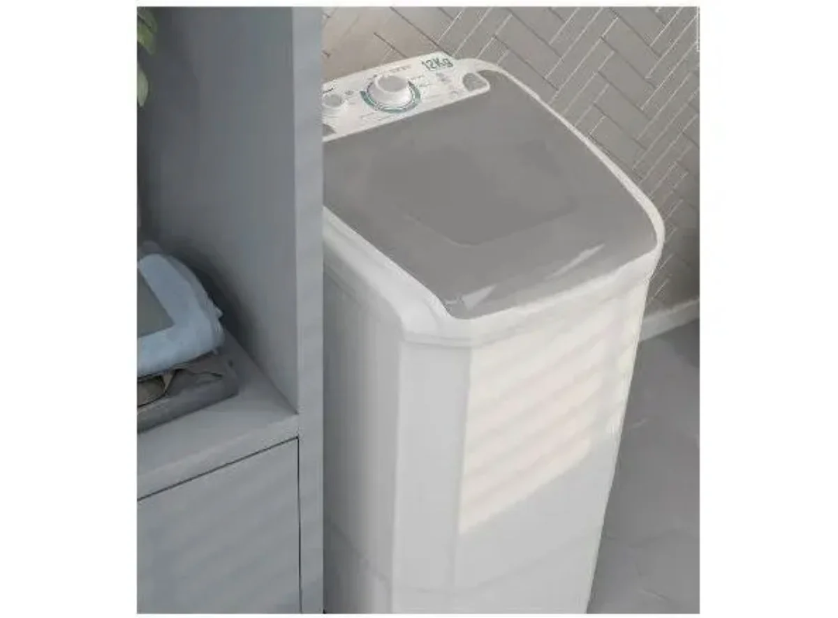 Tanquinho de Lavar Roupa 12Kg Britânia Semiautomático BLRS12 Cor Branco