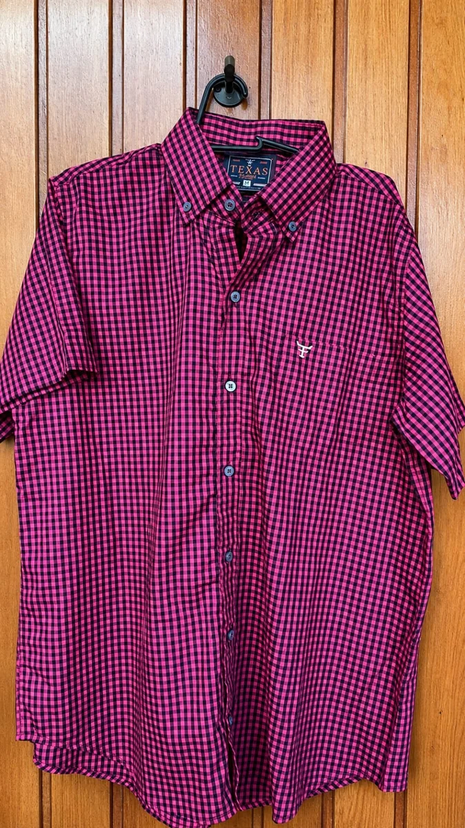 Camisa Masculina M.Curta - xadrez
