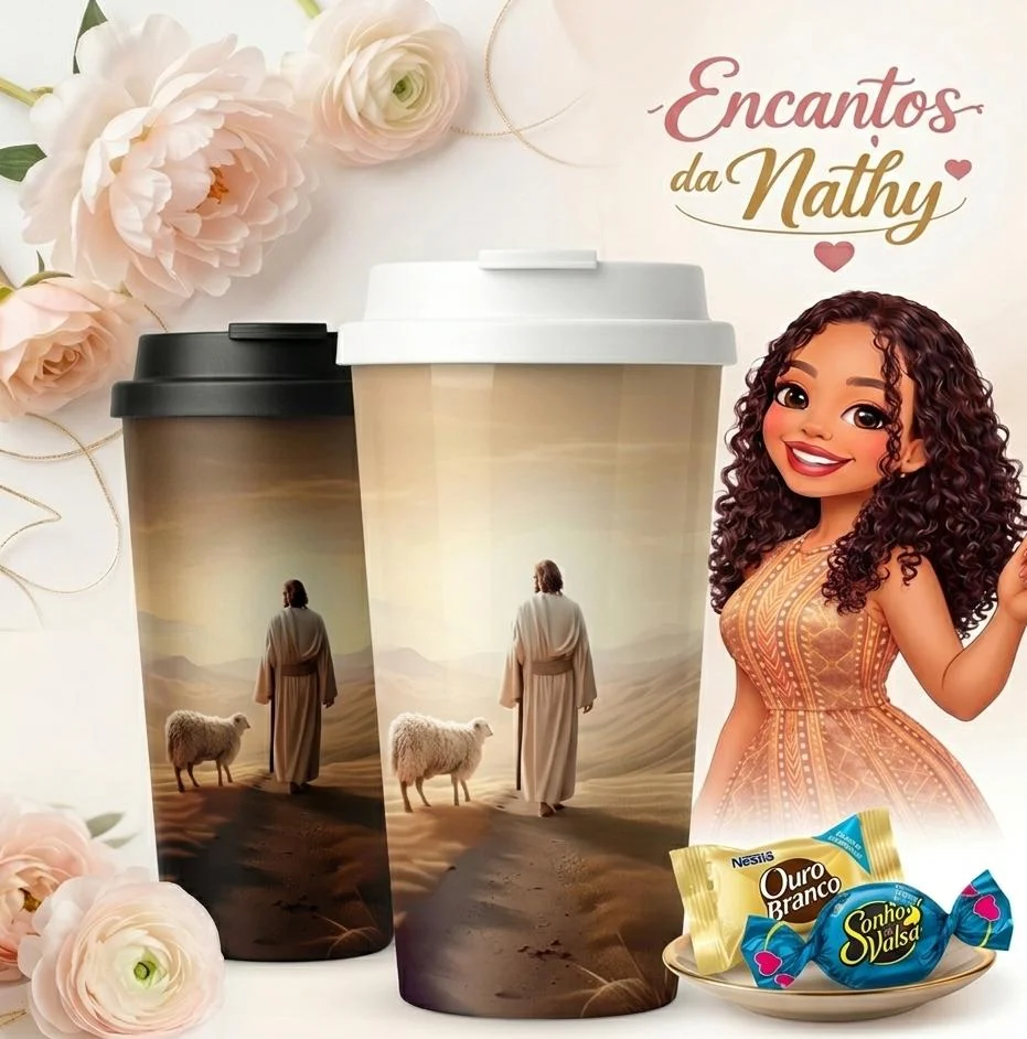 Copo Bucks personalizado com desenho