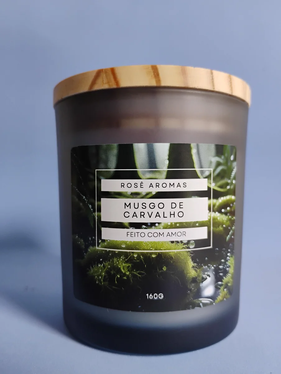 Vela aromática Musgo de carvalho 160g