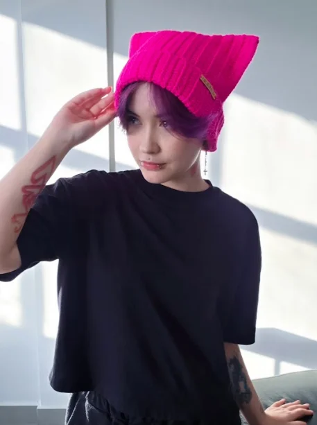 Touca de Gatinho (Crochê)