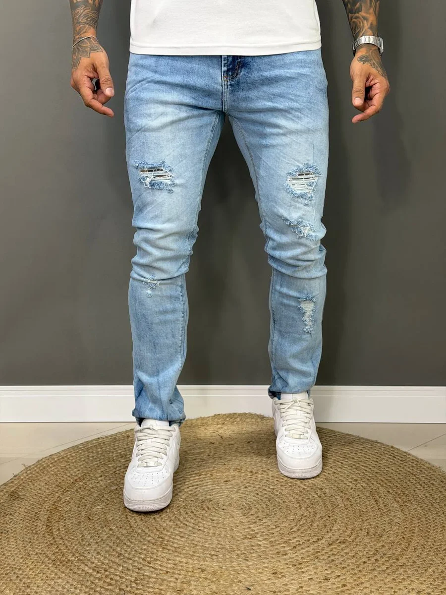 Calça Jogador destroyed