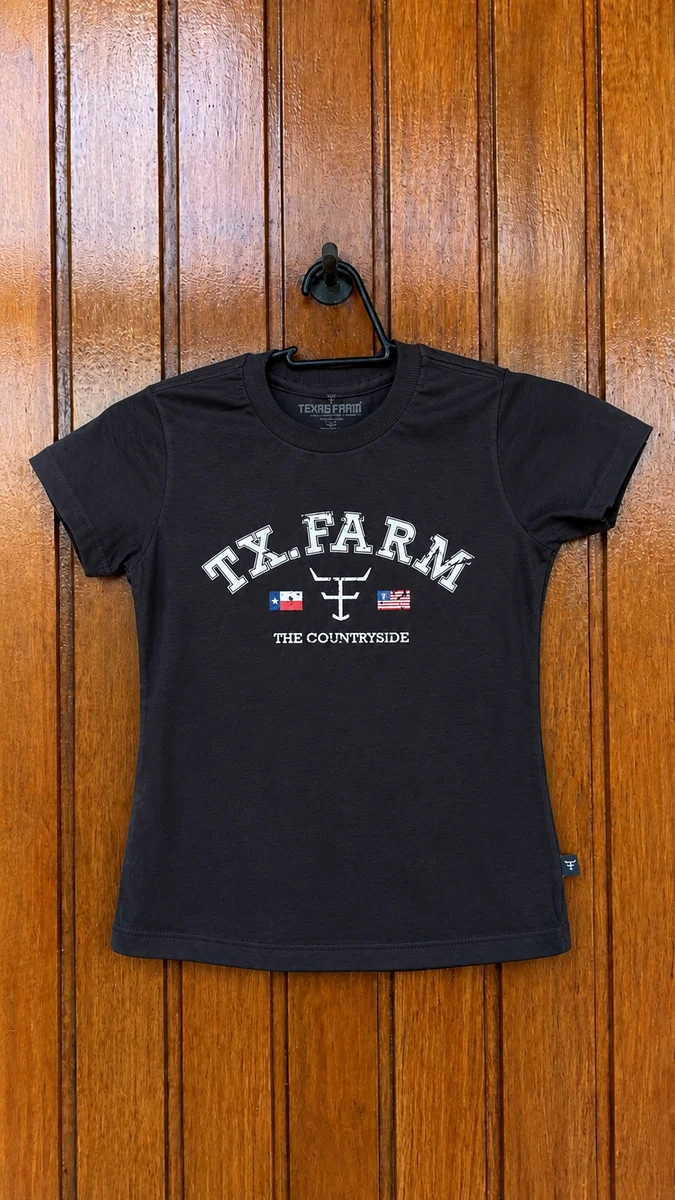 Camiseta Infantil - Preta