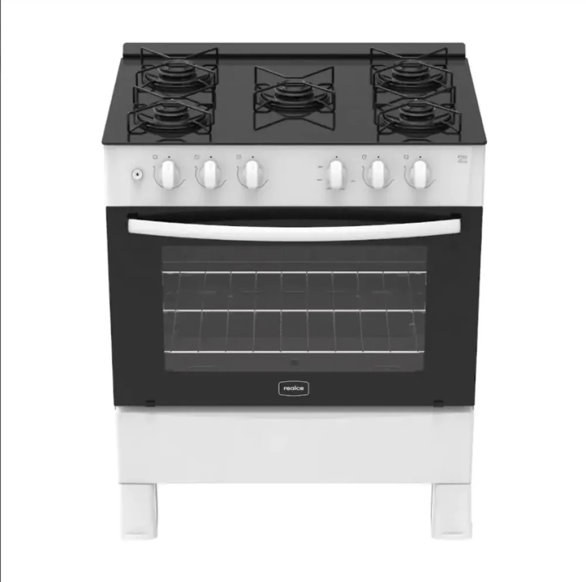 Fogão ares Glass  5 Bocas Branco Mesa de vidro Bivolt 3700000366 Voltagem Bivolt promoção 1,899,00 por 1,219,90