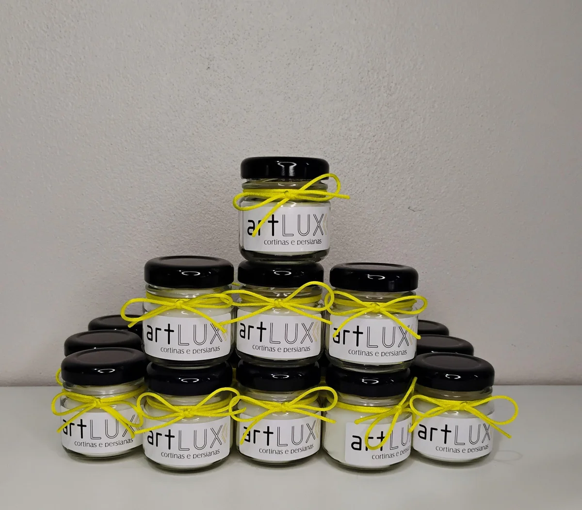 Lembrancinhas personalizadas com sua logomarca vela 30g