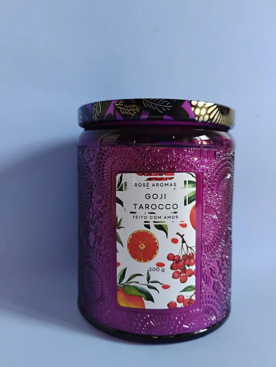 Vela luxo Goji Tarocco 200g