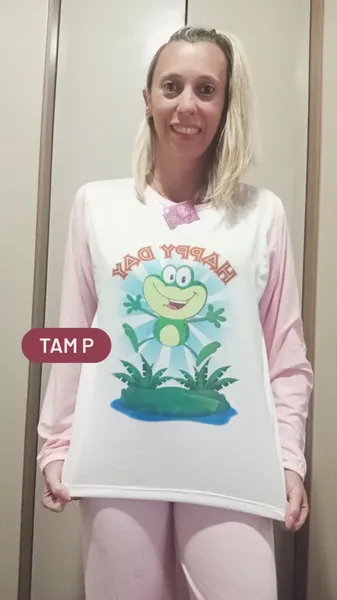 Pijama Inverno TAM P