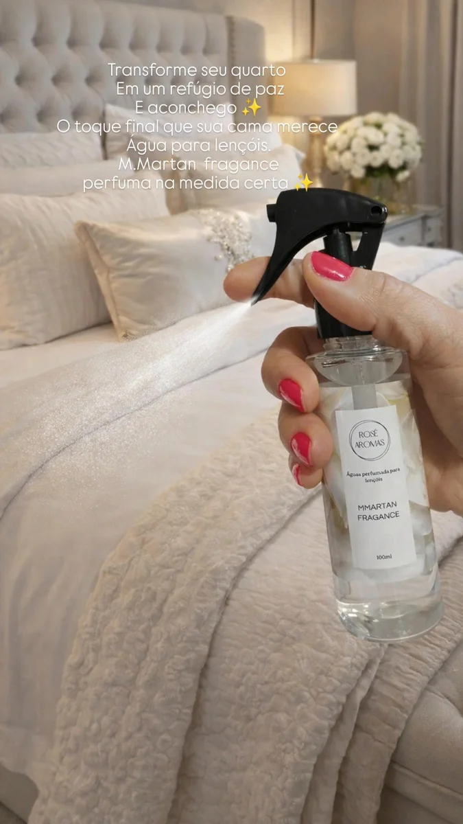 Água perfumada para lençóis M.Martan fragance 100ml