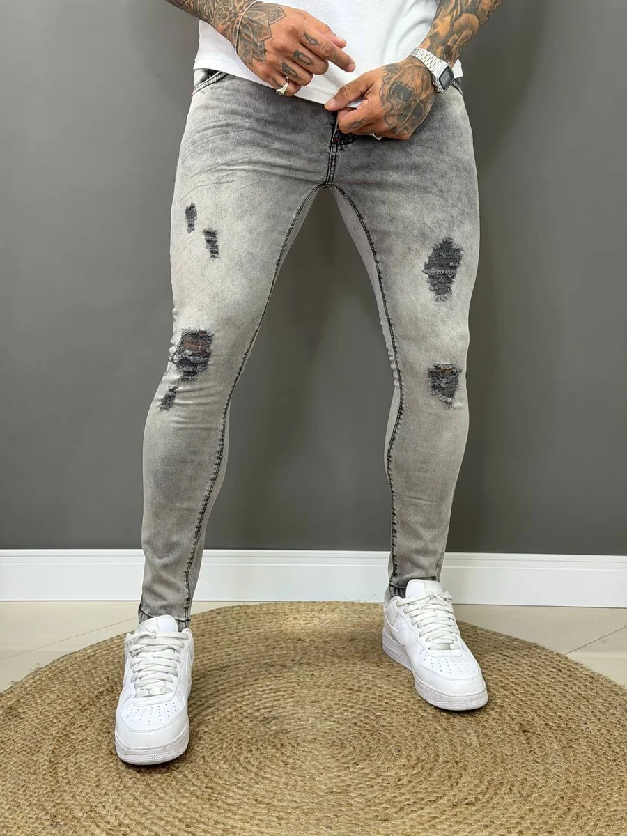Calça Jogador destroyed