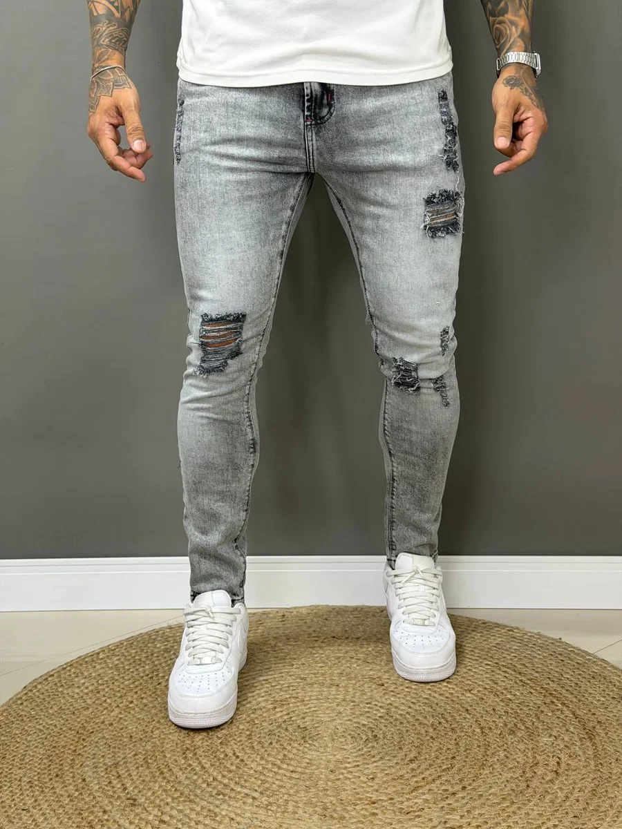 Calça Jogador destroyed