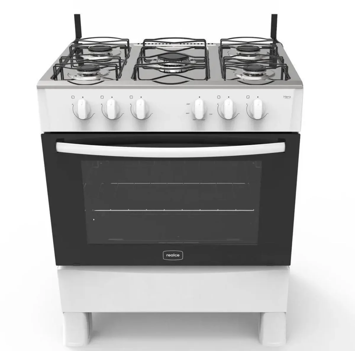 Fogão 5 Bocas A Gás Realce Bivolt Cr202 Branco Branco 127/220 -