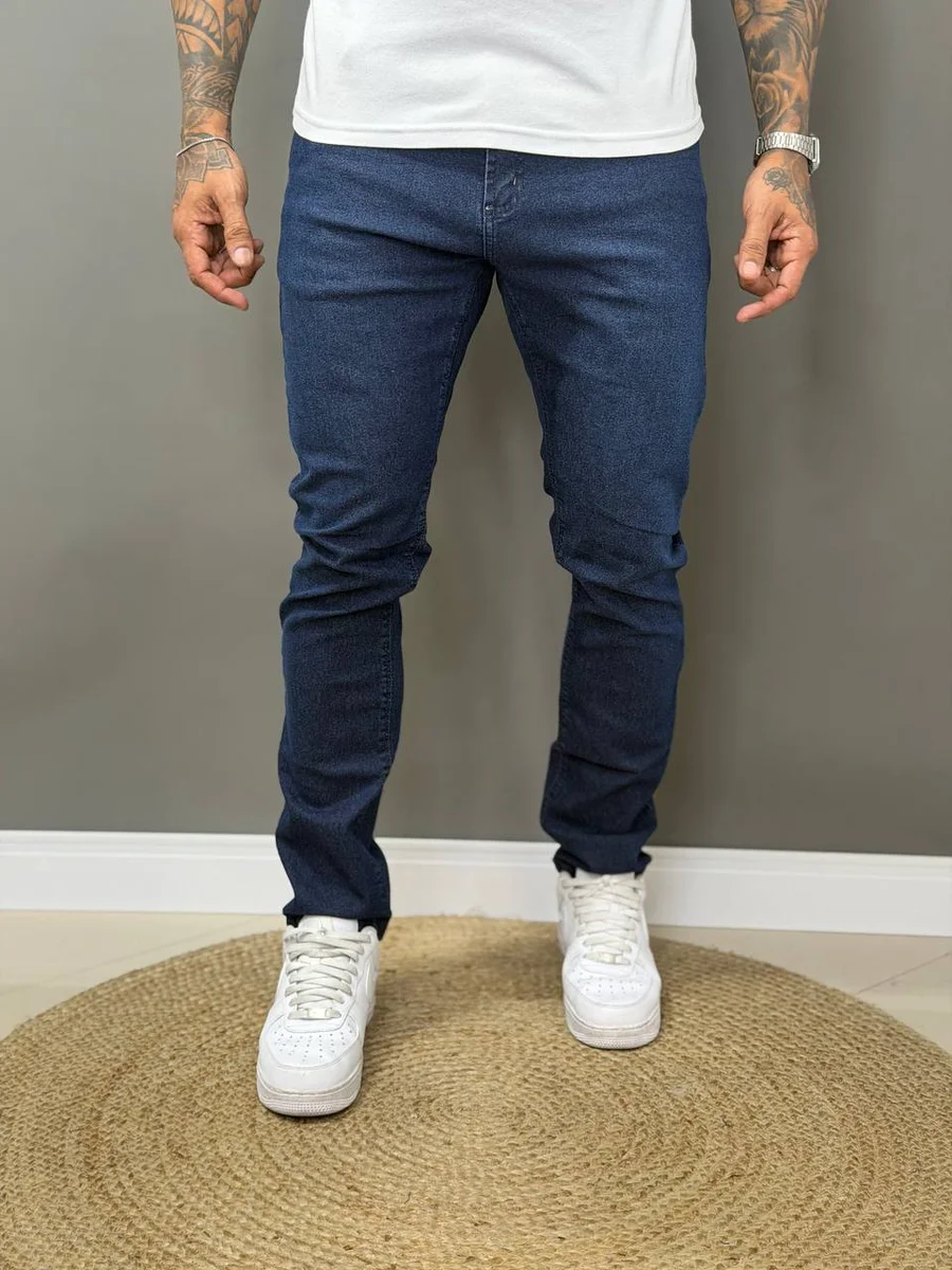 calça Básica azul escuro 70