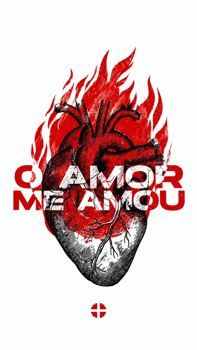 Copo Bucks 550 ml "O amor me amou"