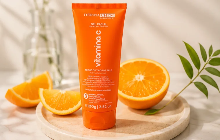 Gel hidratante Vitamina C