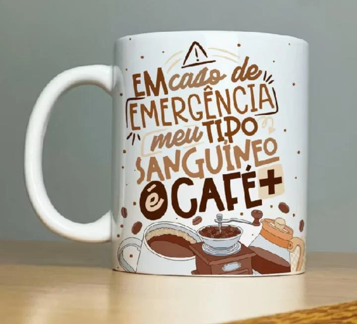Caneca "café" ☕