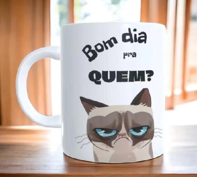 Caneca "Bom dia"
