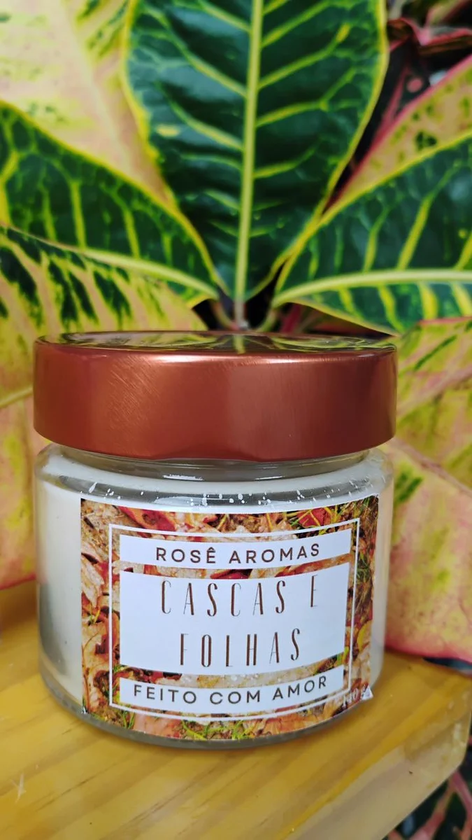 Vela Aromática Cascas e Folhas 140g